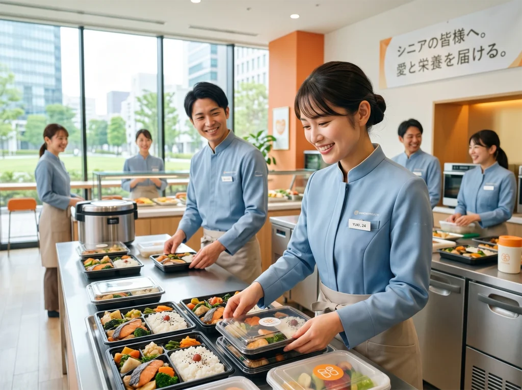高齢者向け介護食調理