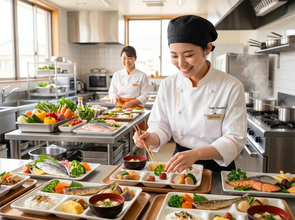 高齢者向け介護食調理